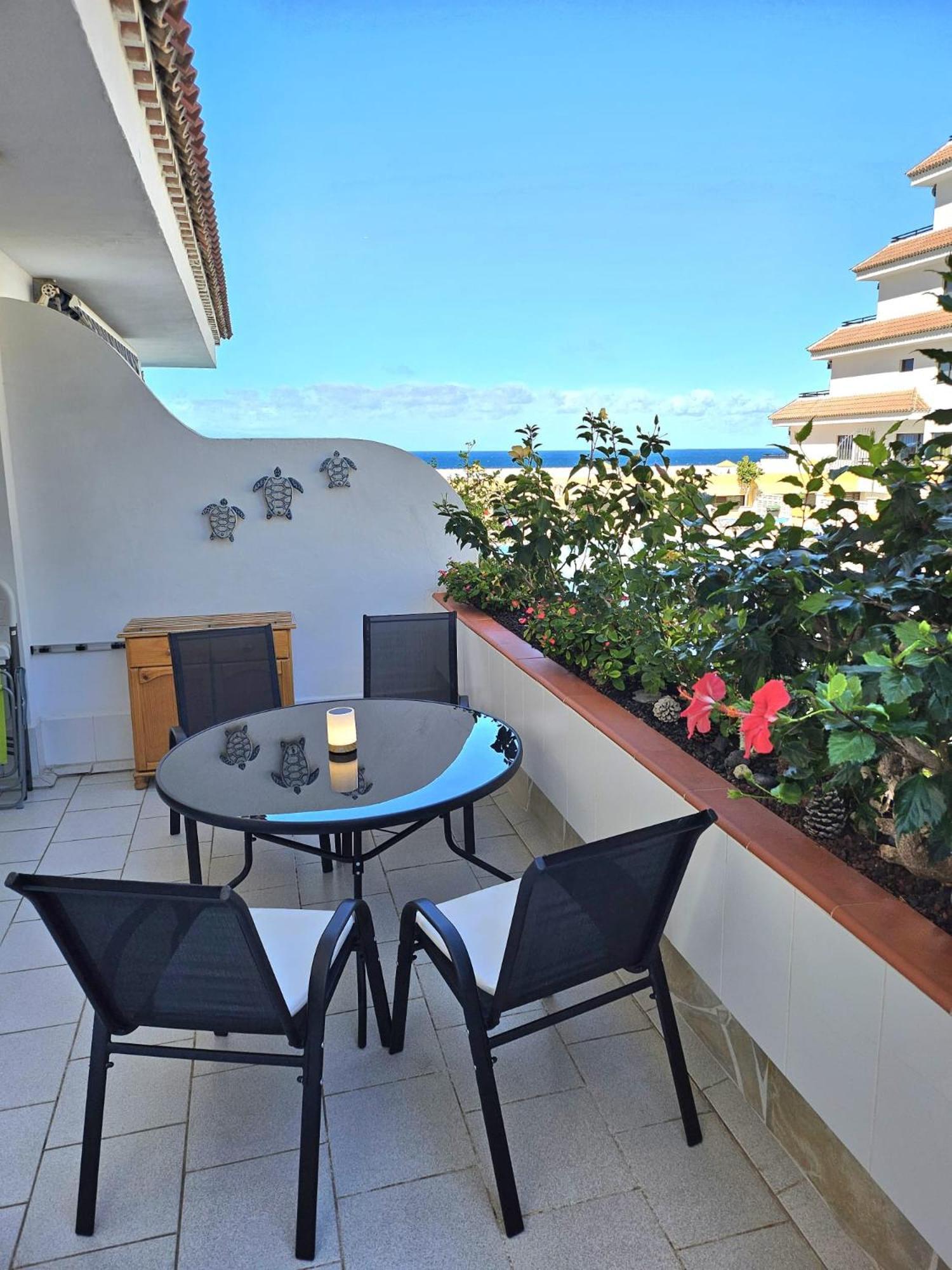 Аппартаметы Seguro De Sol Playa De La Arena Puerto de Santiago (Tenerife) Exterior foto
